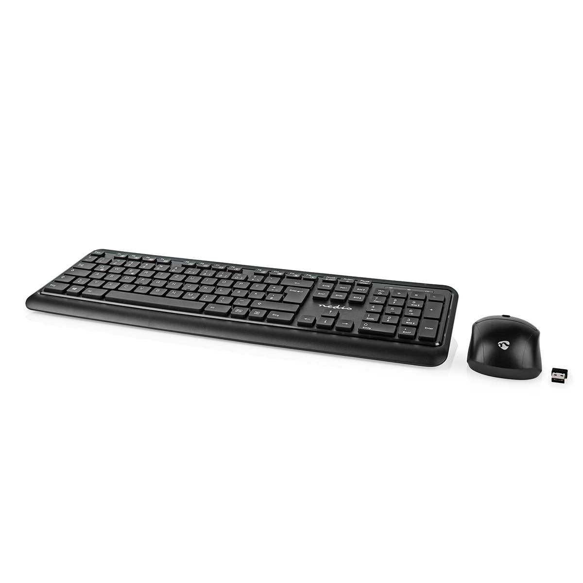 Maus und Tastatur-Set | Wireless | Maus- und Tastaturverbindung: USB | 800 / 1200 / 1600 dpi | Einstellbar DPI | QWERTZ | DE-Layout