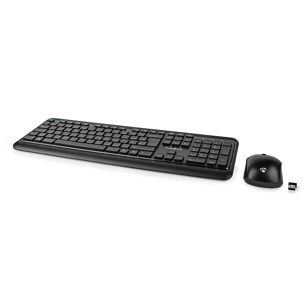 Maus und Tastatur-Set | Wireless | Maus- und Tastaturverbindung: USB | 800 / 1200 / 1600 dpi | Einstellbar DPI | AZERTY | FR-Layout