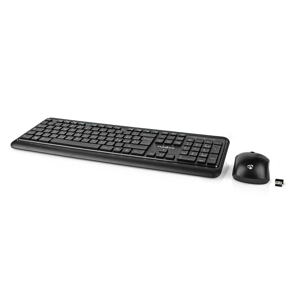 Maus und Tastatur-Set | Wireless | Maus- und Tastaturverbindung: USB | 800 / 1200 / 1600 dpi | Einstellbar DPI | QWERTY | IT-Layout