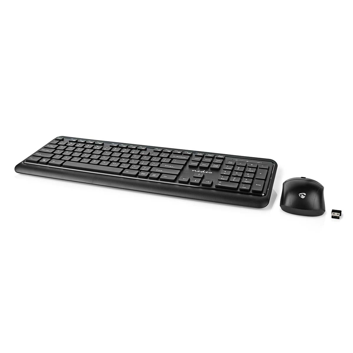 Maus und Tastatur-Set | Wireless | Maus- und Tastaturverbindung: USB | 800 / 1200 / 1600 dpi | Einstellbar DPI | QWERTY | US-Layout