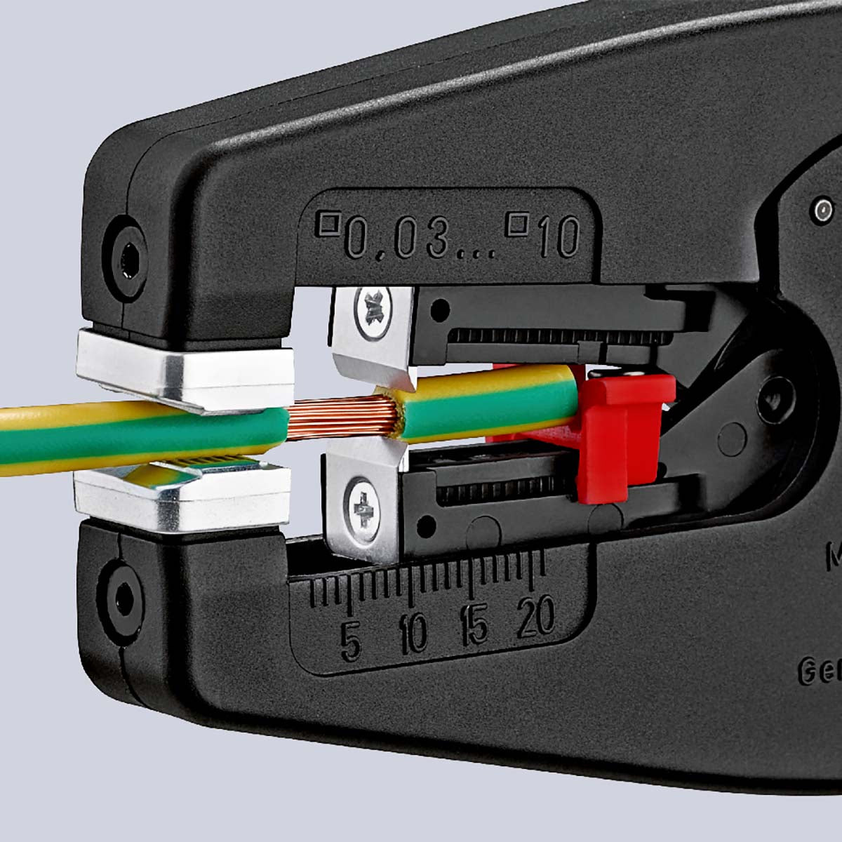 Automatische Abisolierzange 195 mm 0,03-10 mm²