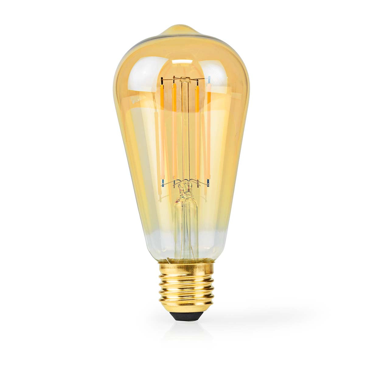 LED-Filament-Lampe E27 | ST64 | 4.9 W | 470 lm | 2100 K | Dimmbar | Extra warmweiß | Retro Style | 1 Stück