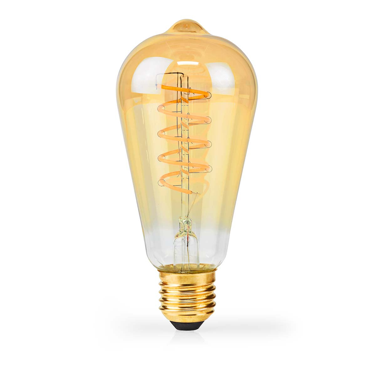 LED-Filament-Lampe E27 | ST64 | 3.8 W | 250 lm | 2100 K | Dimmbar | Extra warmweiß | Retro Style | 1 Stück