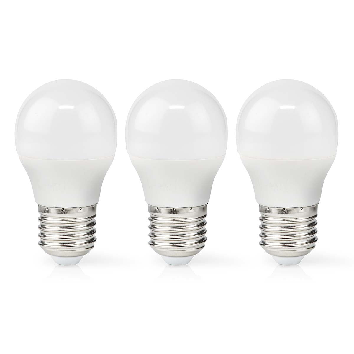 LED-Lampe E27 | G45 | 4.9 W | 470 lm | 2700 K | Warmweiss | Retro Style | Matte lampe | 3 Stück
