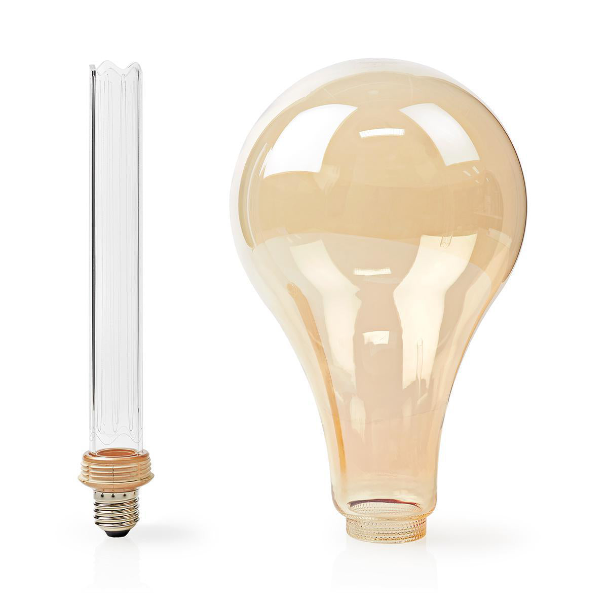 LED-Filament-Lampe E27 | PS165 | 3.5 W | 120 lm | 1800 K | Dimmbar | Mit Gold Amber Finish | Retro Style | 1 Stück