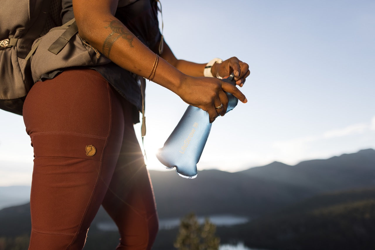 LifeStraw Peak Squeeze Bottle 1L (blue)