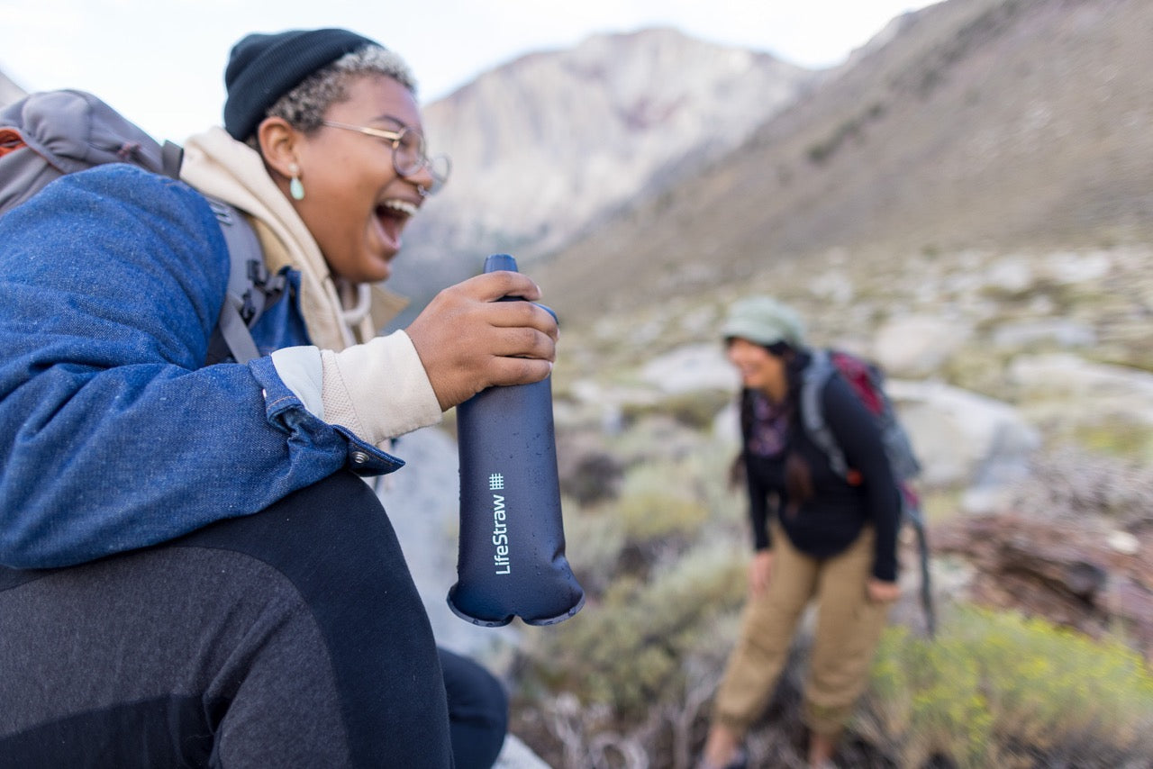 LifeStraw Peak Squeeze Bottle 1L (blue)