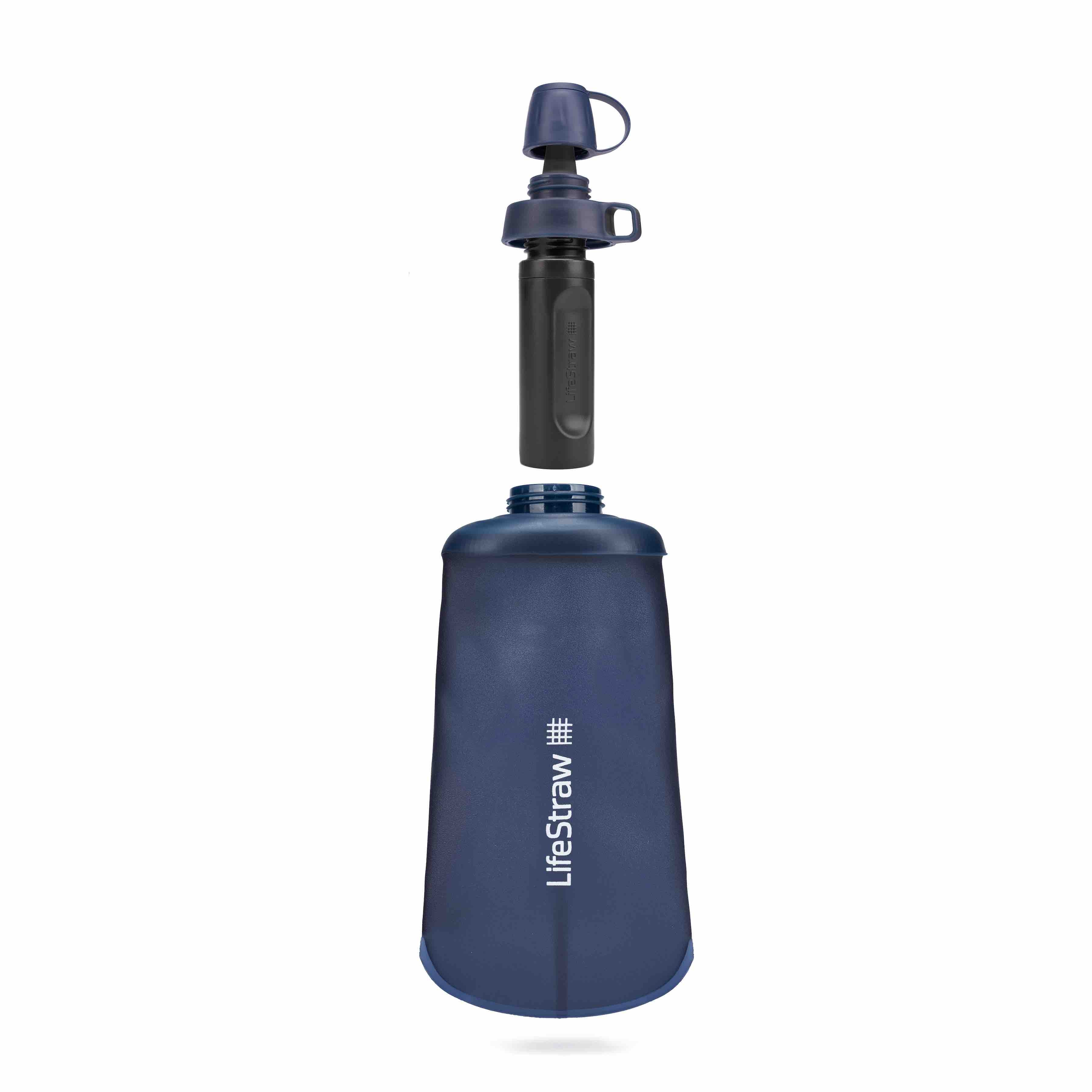 LifeStraw Peak Squeeze Bottle 650ml (blue)