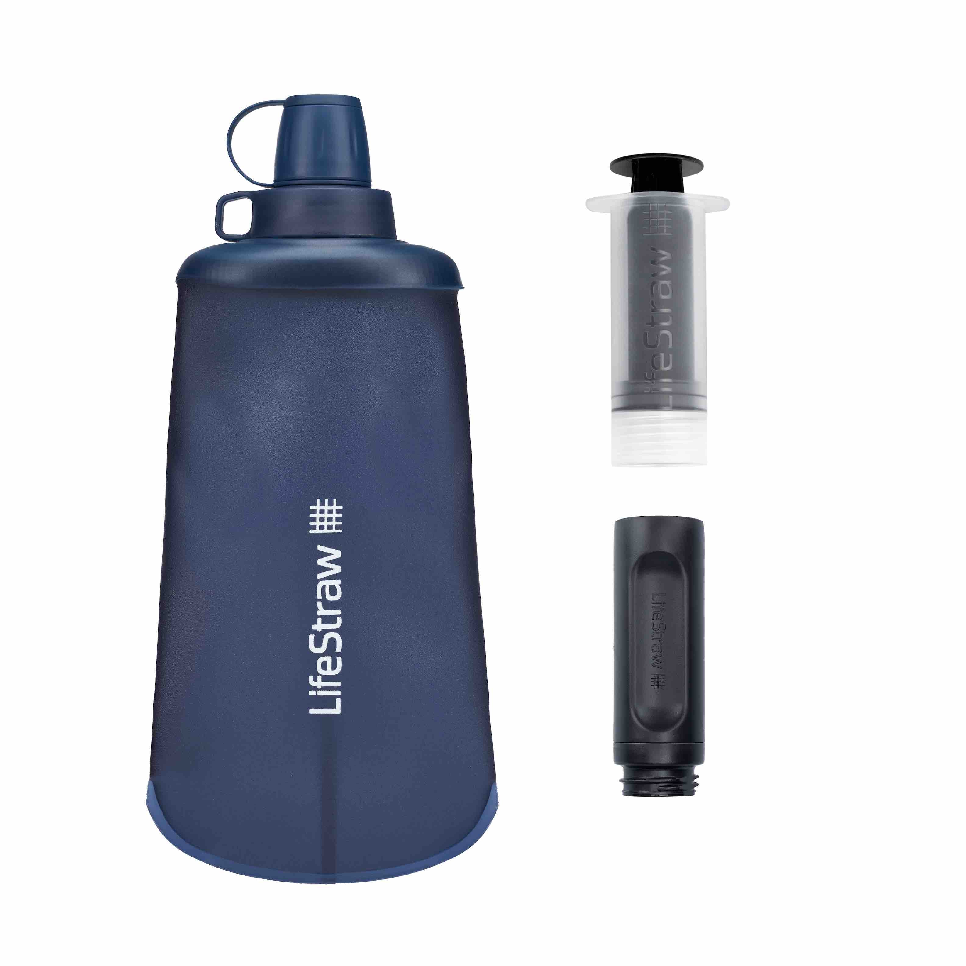 LifeStraw Peak Squeeze Bottle 650ml (blue)