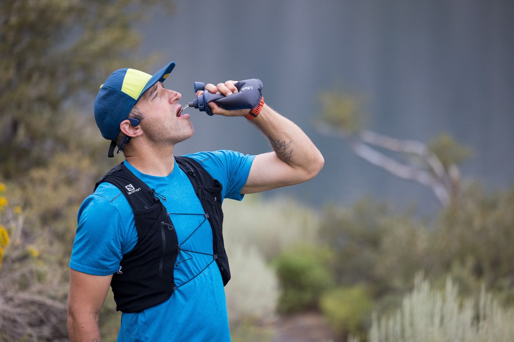 LifeStraw Peak Squeeze Bottle 650ml (blue)