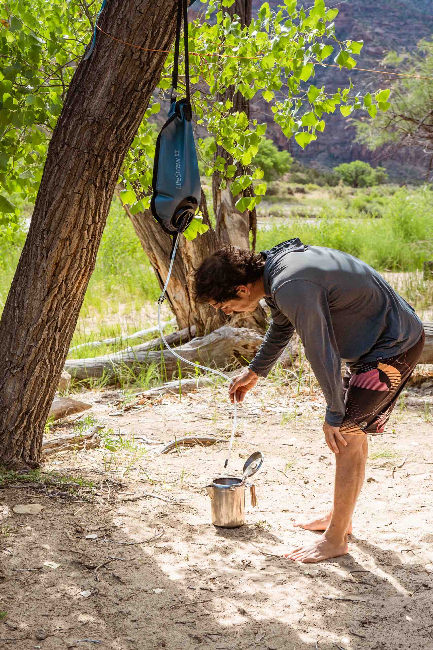 LifeStraw Peak Gravity Filter 8L (grey)