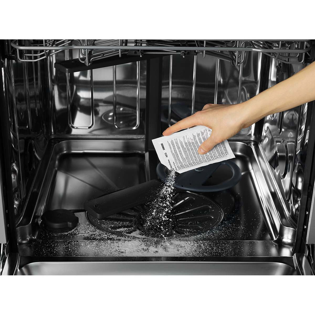 M2GCP600 Clean & Care 3-in-1 für Waschmaschinen und Geschirrspüler - 6 Beutel