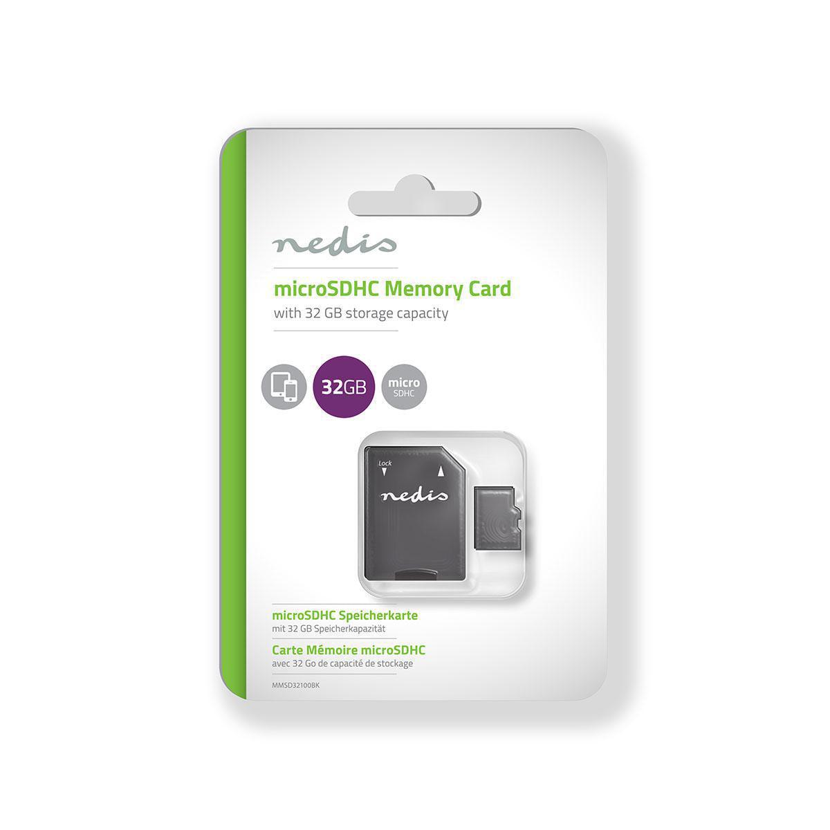 Speicherkarte | microSDHC | 32 GB | Schreibegeschwindigkeit: 90 MB/s | Lesegeschwindigkeit: 45 MB/s | UHS-I | SD Adapter enthalten