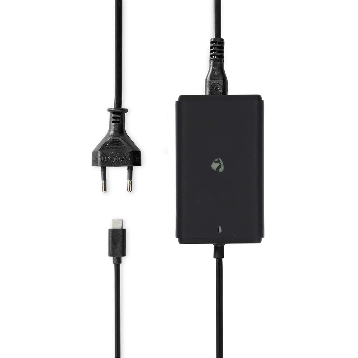 Notebook Adapter | GaN | 45 W | 5 / 9 / 12 / 15 / 20 V DC | 2.25 / 2.33 / 2.92 / 3.0 A | Benutzt für: Notebook / Smartphone / Tablet | Euro / Typ-C (CEE 7/16)