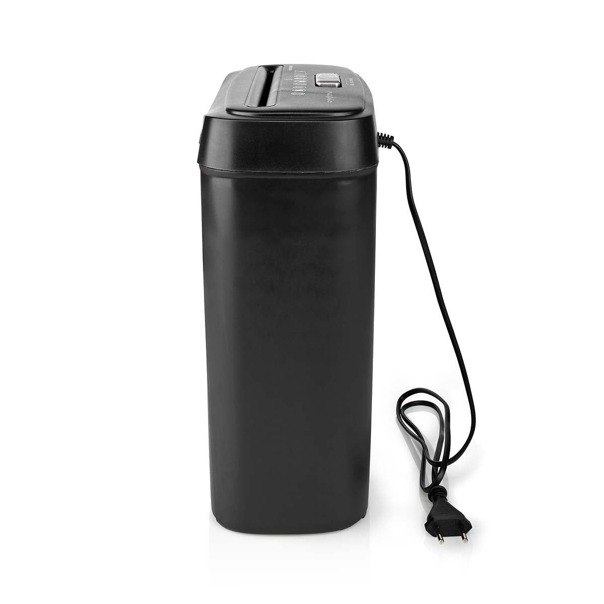 Aktenvernichter | 6x A4-Seiten | 10 l | Sicherheitsnorm: DIN 2 | 190 W | Schwarz