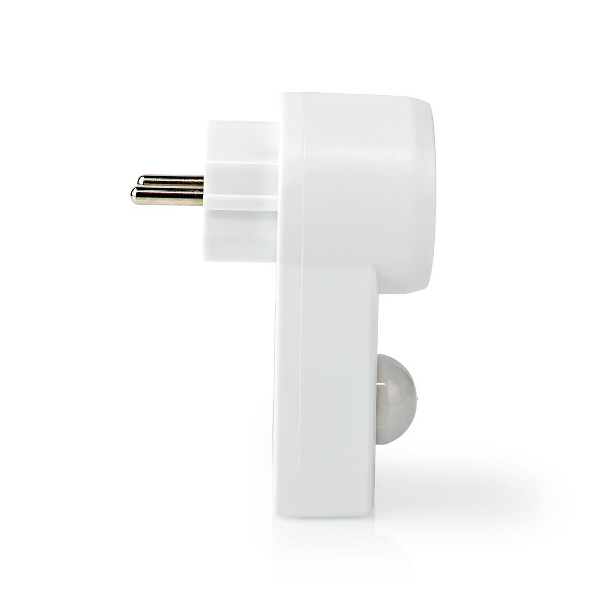 Bewegungsmelder | Innen | Type F (CEE 7/7) | Typ F (CEE 7/7) | 120 ° | 5 - 300 W | 300 W | 1200 W | 3 - 2000 Lux | Sensortechnik: PIR | Sensor Reichweite: 0.0 - 9.0 m