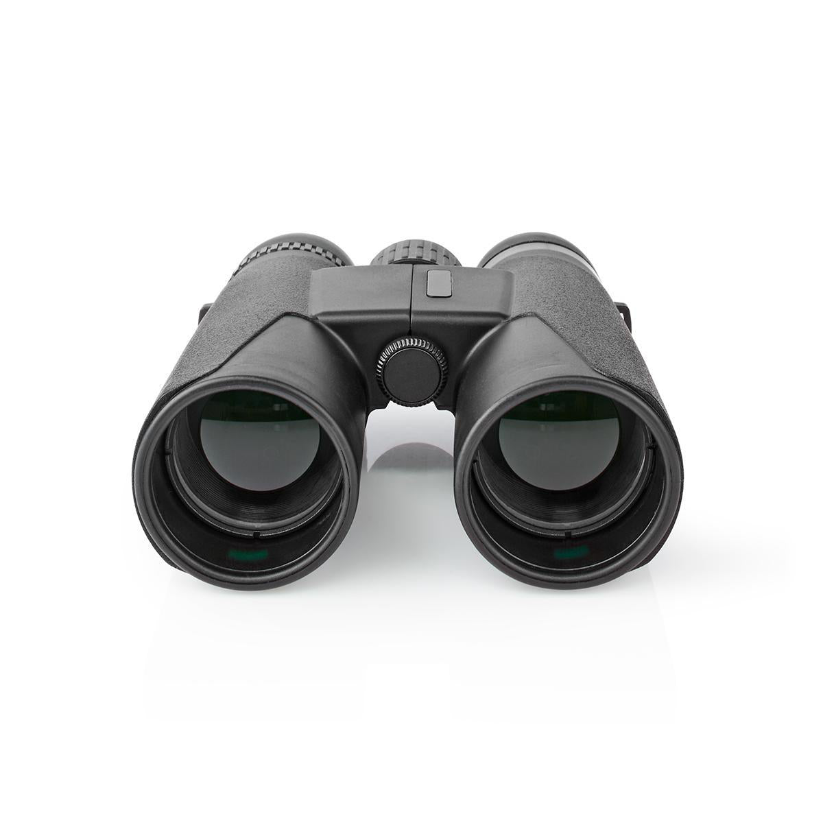 Binokular | Vergrößerung: 10 x | Durchmesser der Objektivlinse: 42 mm | Sichtfeld: 96 m | Tragetasche enthalten | Schwarz