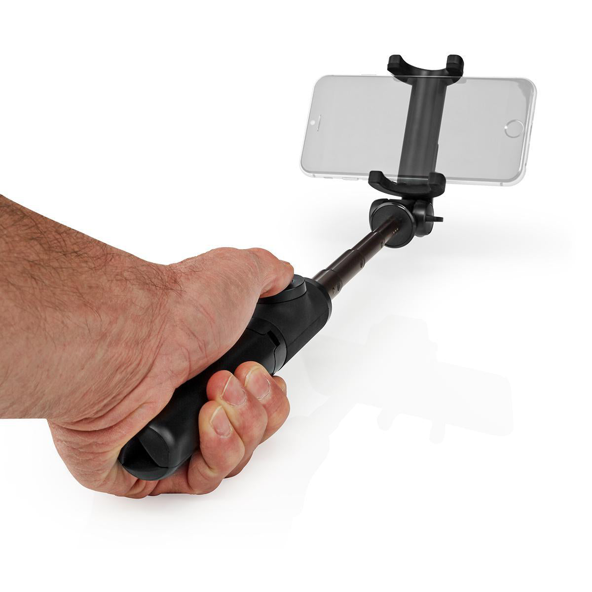 Bluetooth selfie Stick | Bluetooth® version: 4.2 | Maximale Bildschirmgröße: 3.54 " | Gefaltete Länge: 19 cm | Ungefalteten Länge: 550 mm | max. Gewichtskapazität: 400 g | Batteriebetrieben