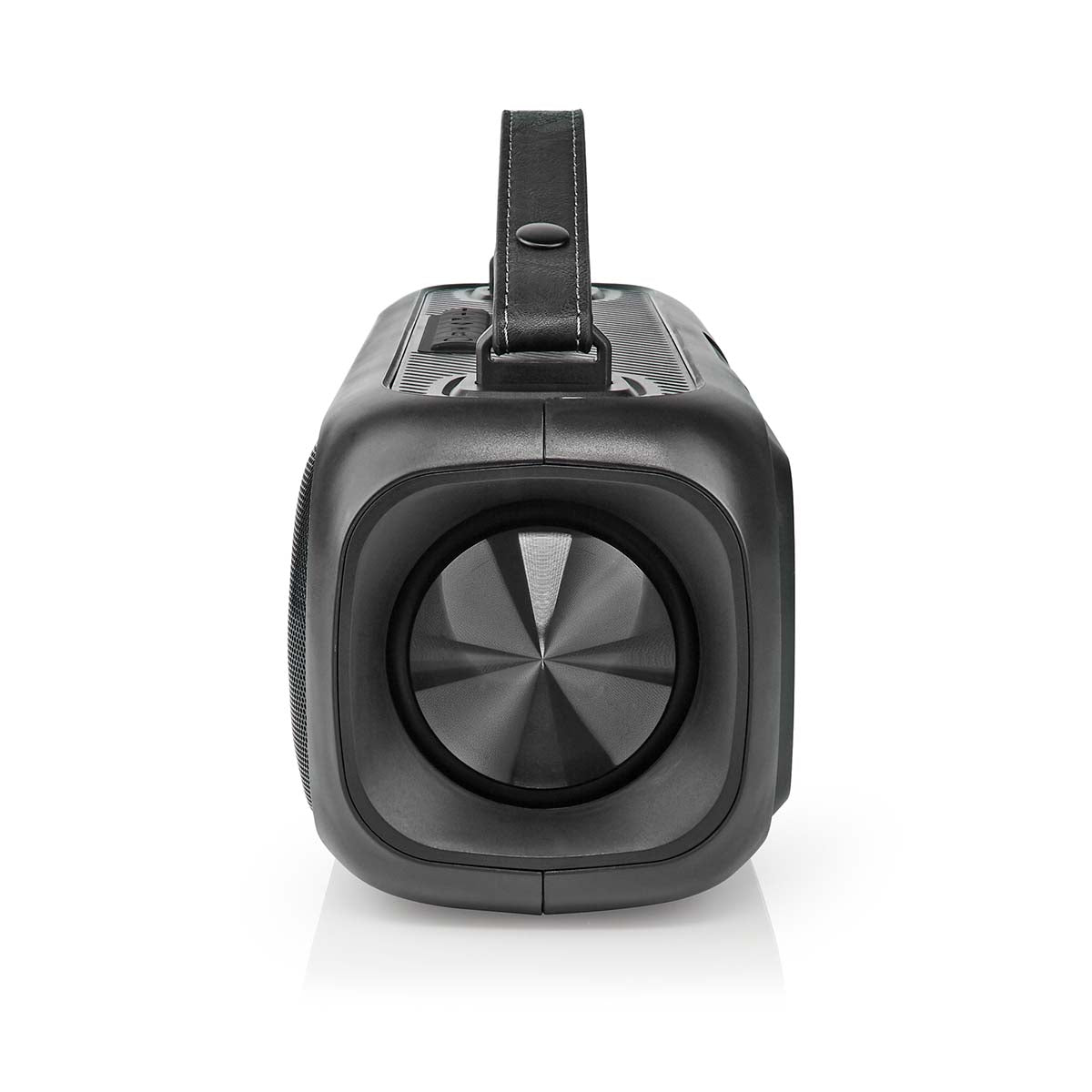 Bluetooth® Party Boombox | 4.5 Std | 2.0 | 45 W | Medienwiedergabe: AUX / USB | IPX5 | Verknüpfbar | Tragegriff | Partylicht | Schwarz