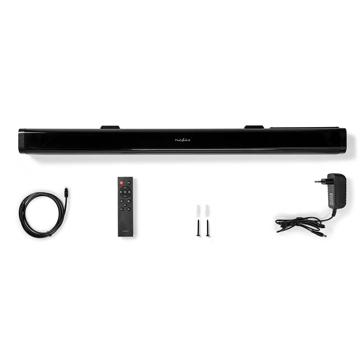 Soundbar | 2.0 | DSP-Programme | 40 W | 1x 3.5 mm / 1x Coax Audio / 1x Optisch / 1x USB | 1x HDMI (mit ARC) | Bluetooth® | Montierbar | Schwarz