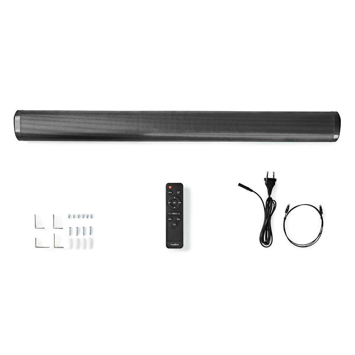 Soundbar | 2.0 | DSP-Programme | 135 W | 1x 3.5 mm / 1x Coax Audio / 1x Optisch / 1x USB | 1x HDMI (mit ARC) | Bluetooth® | Montierbar | Dunkelgrau / Schwarz