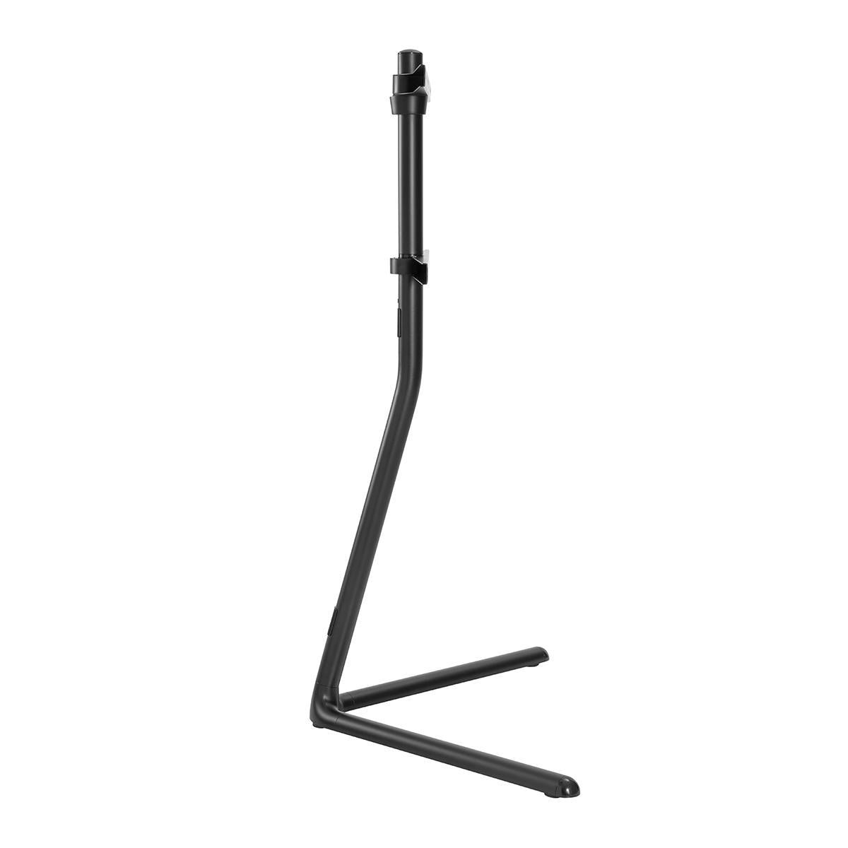 TV Bodenständer | 49-70 " | maximal unterstützes Bildschirmgewicht: 40 kg | V-shape Design | Anti-Kipp-Gurt | Schnappverschluss | Aluminium / Stahl | Schwarz