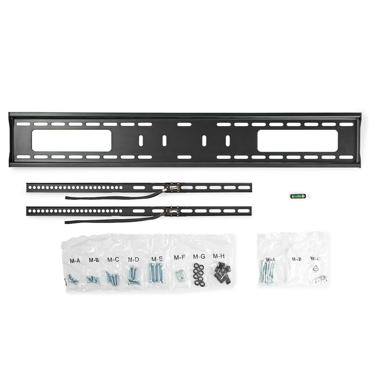 Feste TV-Wandhalterung | 60-100 " | maximal unterstützes Bildschirmgewicht: 75 kg | Minimaler Wandabstand: 30.5 mm | Metall / Stahl | Schwarz