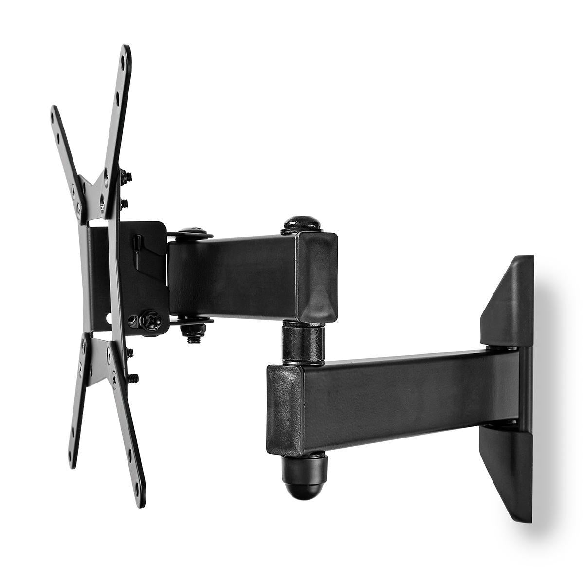 Vollbewegliche-TV-Wandhalterung | 10-32 " | maximal unterstützes Bildschirmgewicht: 30 kg | kippbar | drehbar | Minimaler Wandabstand: 68 mm | Maximaler Wandabstand: 370 mm | 3 Drehpunkt(e) | Stahl | Schwarz