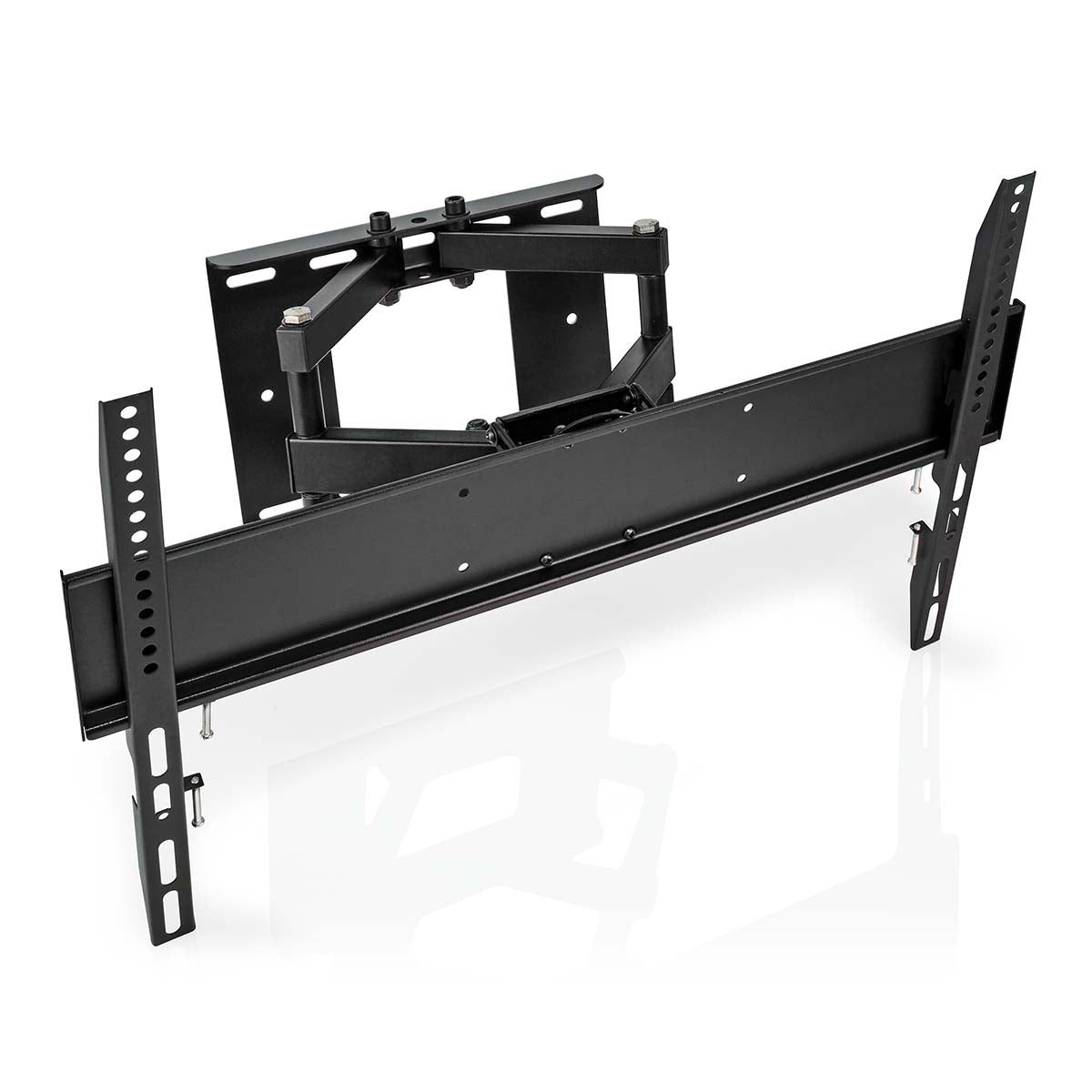 Vollbewegliche-TV-Wandhalterung | 37-80 " | maximal unterstützes Bildschirmgewicht: 35 kg | kippbar | drehbar | Minimaler Wandabstand: 55 mm | Maximaler Wandabstand: 330 mm | 6 Drehpunkt(e) | Stahl | Schwarz