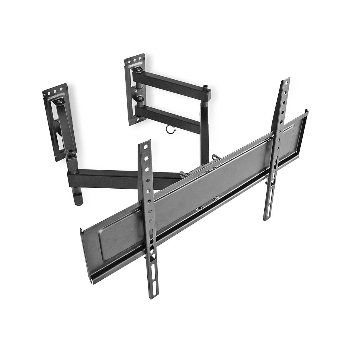 Vollbewegliche-TV-Wandhalterung | 32-70 " | maximal unterstützes Bildschirmgewicht: 40 kg | kippbar | drehbar | Minimaler Wandabstand: 80 mm | Maximaler Wandabstand: 520 mm | 3 Drehpunkt(e) | Stahl | Schwarz