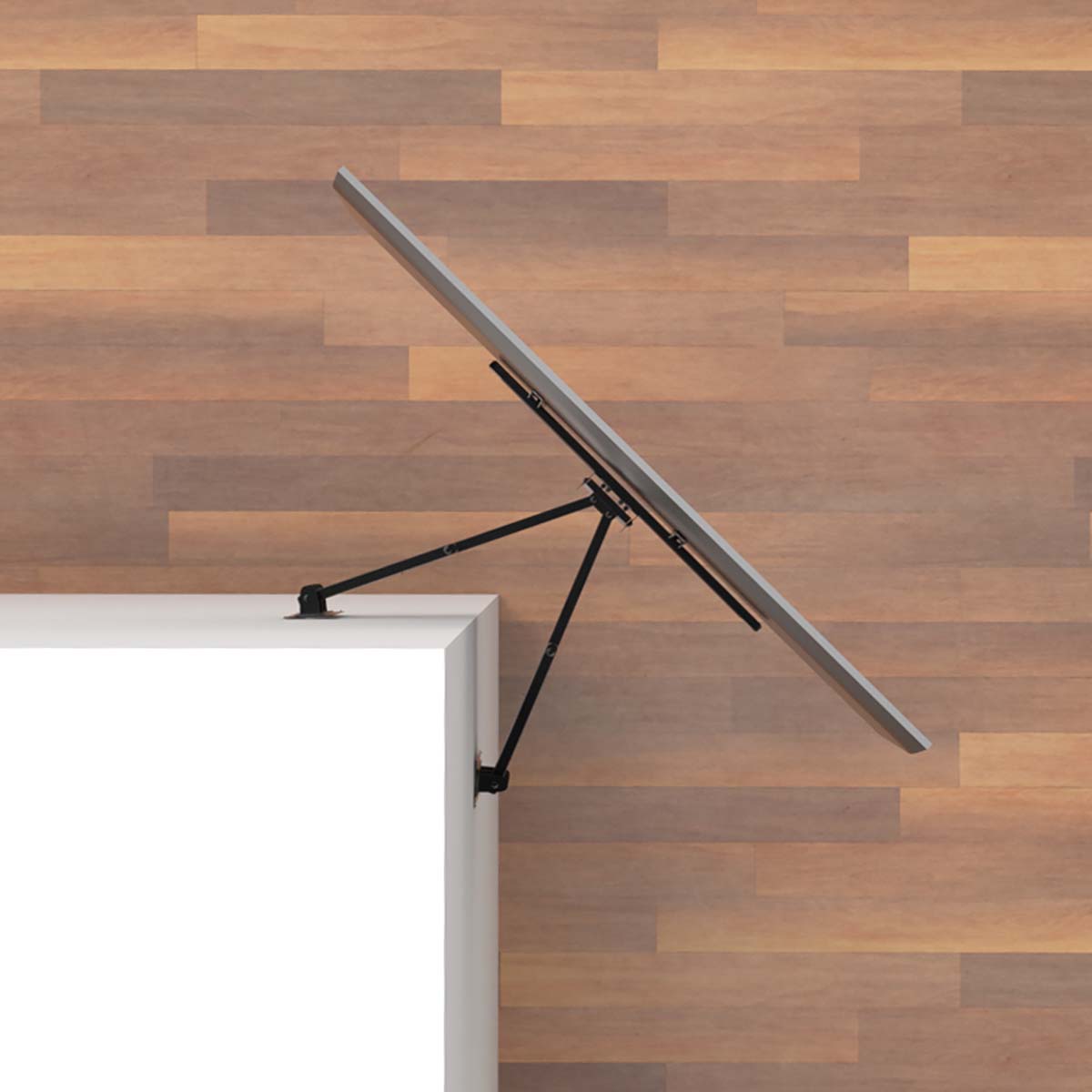 Vollbewegliche-TV-Wandhalterung | 32-70 " | maximal unterstützes Bildschirmgewicht: 40 kg | kippbar | drehbar | Minimaler Wandabstand: 80 mm | Maximaler Wandabstand: 520 mm | 3 Drehpunkt(e) | Stahl | Schwarz