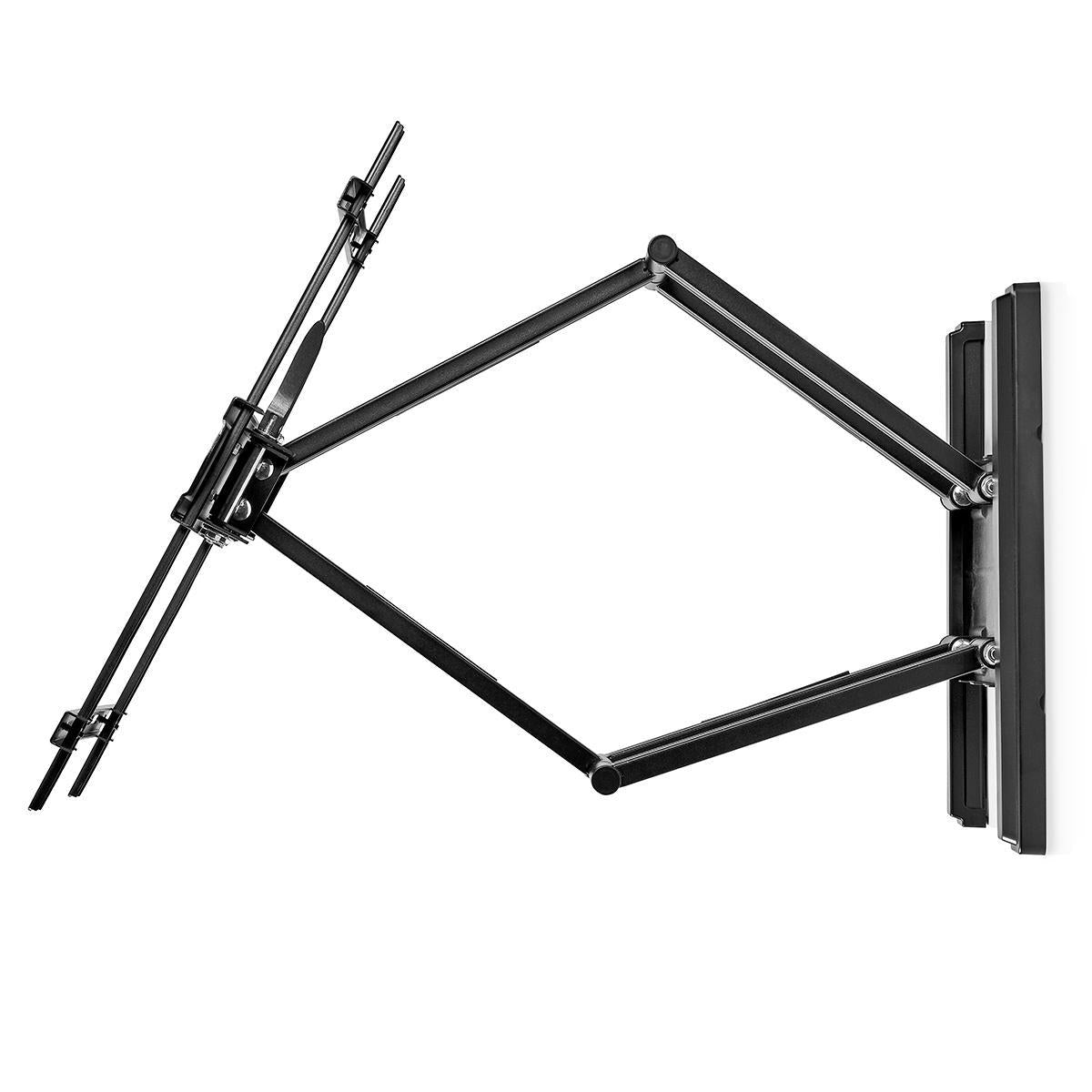 Vollbewegliche-TV-Wandhalterung | 37-80 " | maximal unterstützes Bildschirmgewicht: 70 kg | kippbar | drehbar | Minimaler Wandabstand: 70 mm | Maximaler Wandabstand: 800 mm | 6 Drehpunkt(e) | Stahl | Schwarz