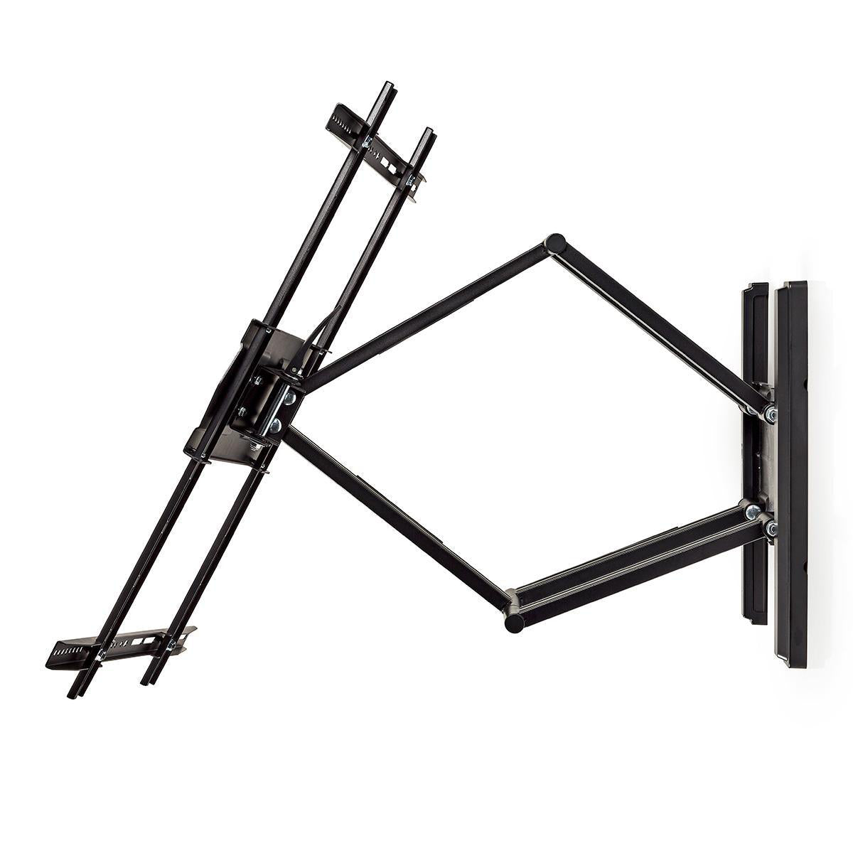 Vollbewegliche-TV-Wandhalterung | 43 - 100 " | maximal unterstützes Bildschirmgewicht: 70 kg | kippbar | drehbar | Minimaler Wandabstand: 70 mm | Maximaler Wandabstand: 800 mm | 3 Drehpunkt(e) | Stahl | Schwarz