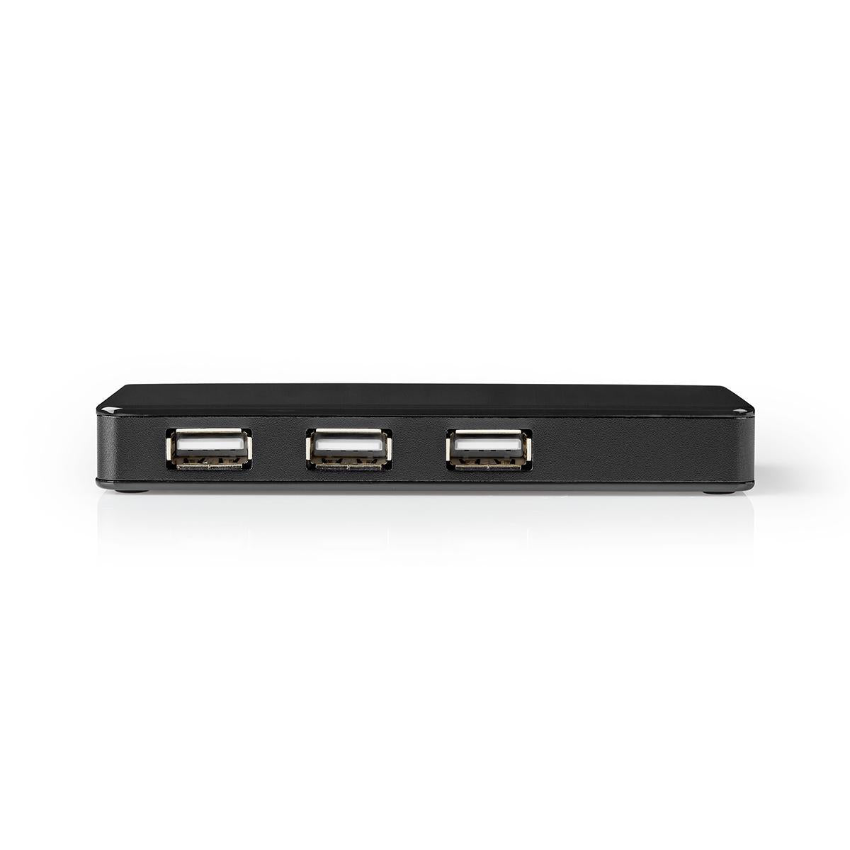 USB-Hub | USB-A Stecker | USB-A Buchse | 7-Port port(s) | USB 2.0 | Netzstromversorgung / Stromversorgung über USB | 7x USB