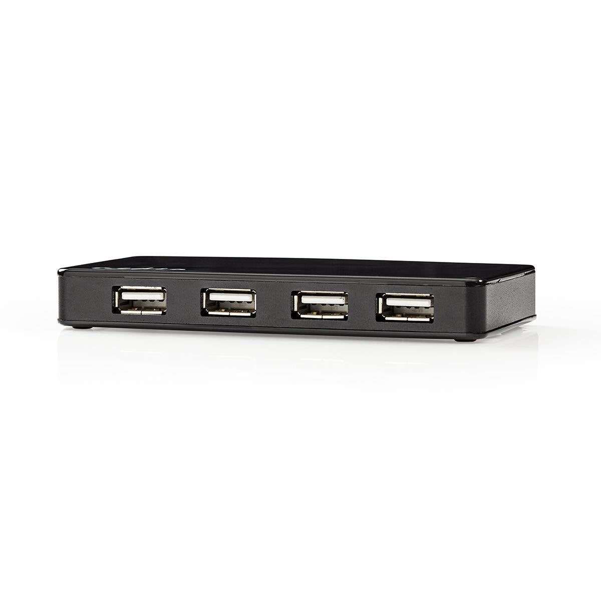 USB-Hub | USB-A Stecker | USB-A Buchse | 7-Port port(s) | USB 2.0 | Netzstromversorgung / Stromversorgung über USB | 7x USB