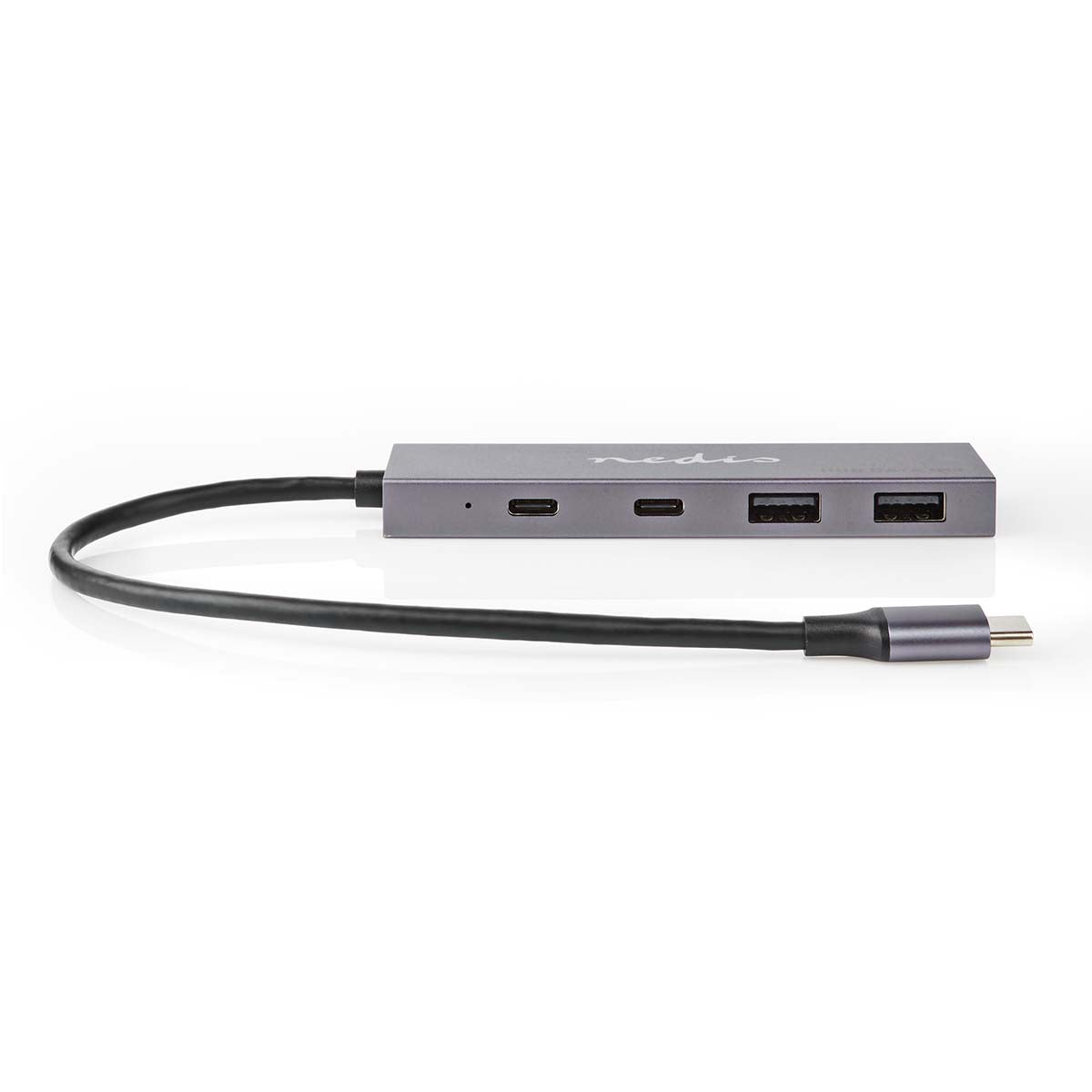 USB-Hub | 1x USB-C™ 3.2 Gen 2 Male | 2x USB-A 3.2 Gen 2 Female / 2x USB-C™ 3.2 Gen 2 Female | 4-Port port(s) | USB 3.2 Gen 2 | Stromversorgung über USB | 10 Gbps