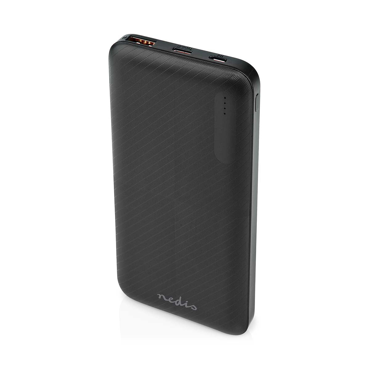 powerbank | 10000 mAh | 1.5 / 2.0 / 3.0 A | Anzahl der Ausgänge: 2 | Ausgangsanschluss: 1x USB-A / 1x USB-C™ | Eingangsverbindung: 1x Micro USB / 1x USB-C™ | PD2.0 18W | Lithium-Polymer