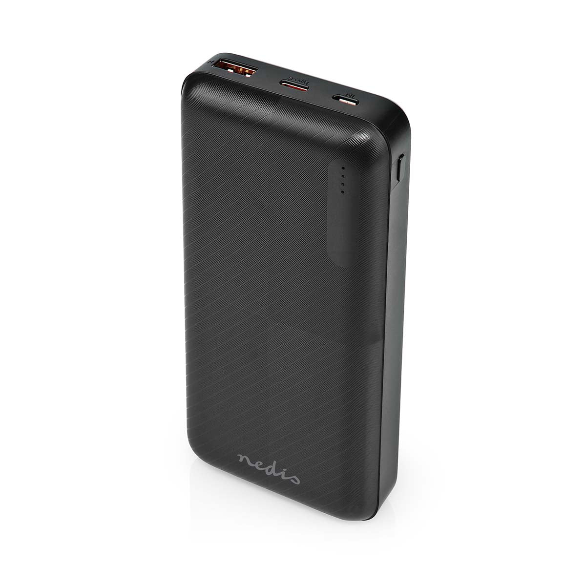 powerbank | 20000 mAh | 1.5 / 2.0 / 3.0 A | Anzahl der Ausgänge: 2 | Ausgangsanschluss: 1x USB-A / 1x USB-C™ | Eingangsverbindung: 1x Micro USB / 1x USB-C™ | PD2.0 18W | Lithium-Polymer