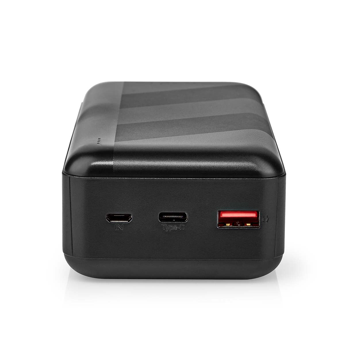 powerbank | 30000 mAh | 1.5 / 2.0 / 3.0 A | Anzahl der Ausgänge: 2 | Ausgangsanschluss: 1x USB-A / 1x USB-C™ | Eingangsverbindung: 1x Micro USB / 1x USB-C™ | PD3.0 20W | Lithium-Polymer