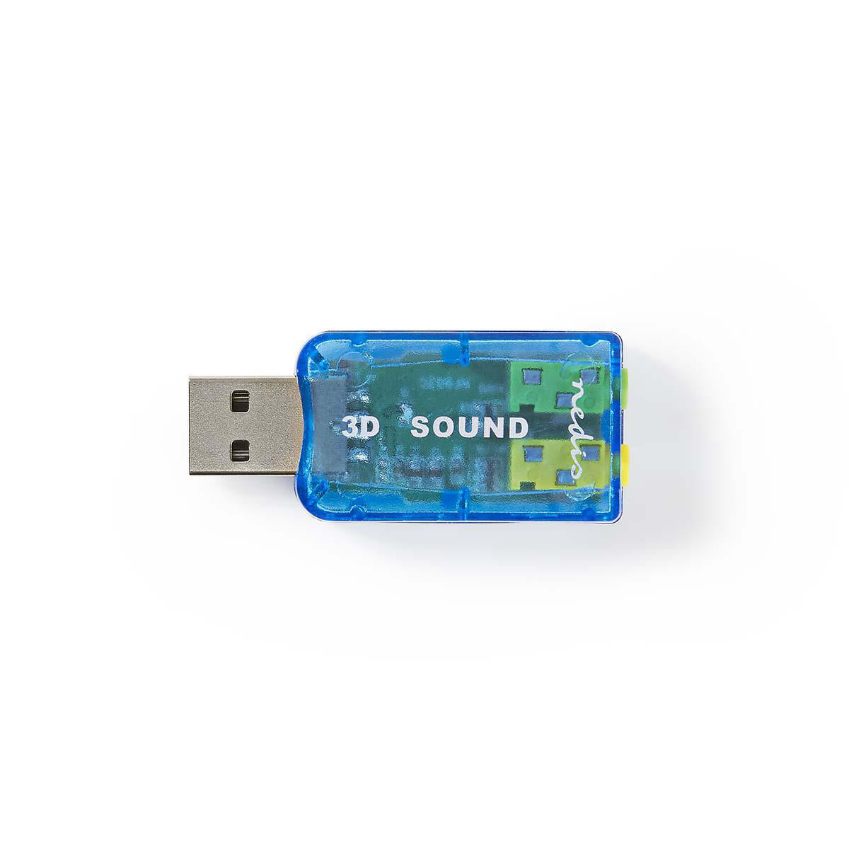 Soundkarte | 5.1 | USB 2.0 | Mikrofonanschluss: 1x 3.5 mm | Headset Verbindung: 3.5 mm Male