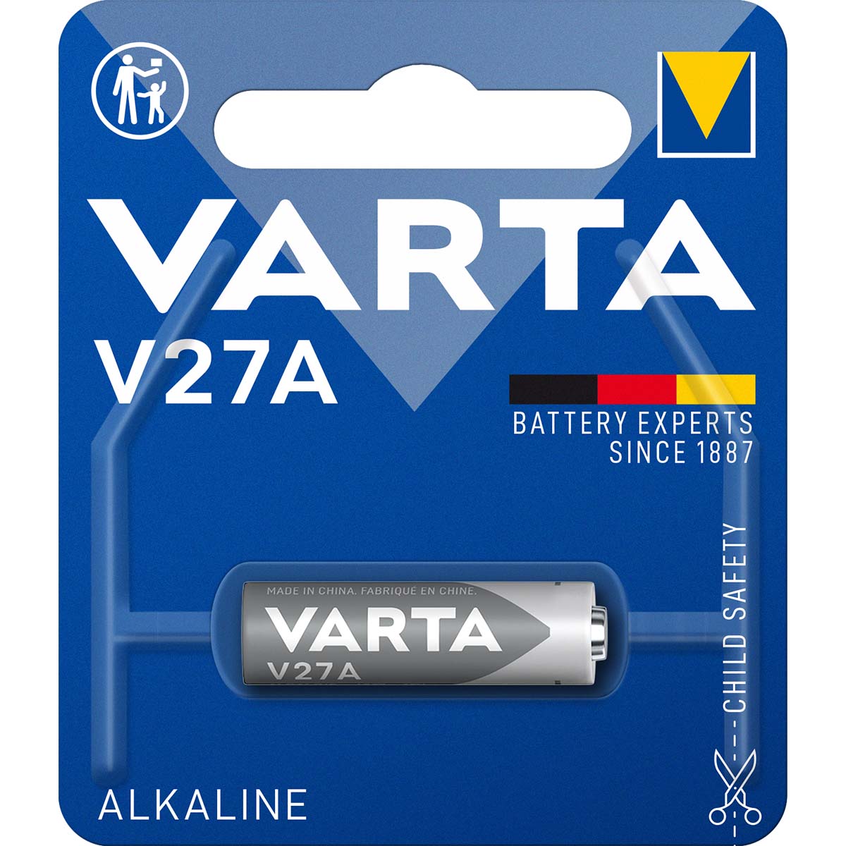 Alkaline Batterie 27A | 12 V | 19 mAh | 1-Blister