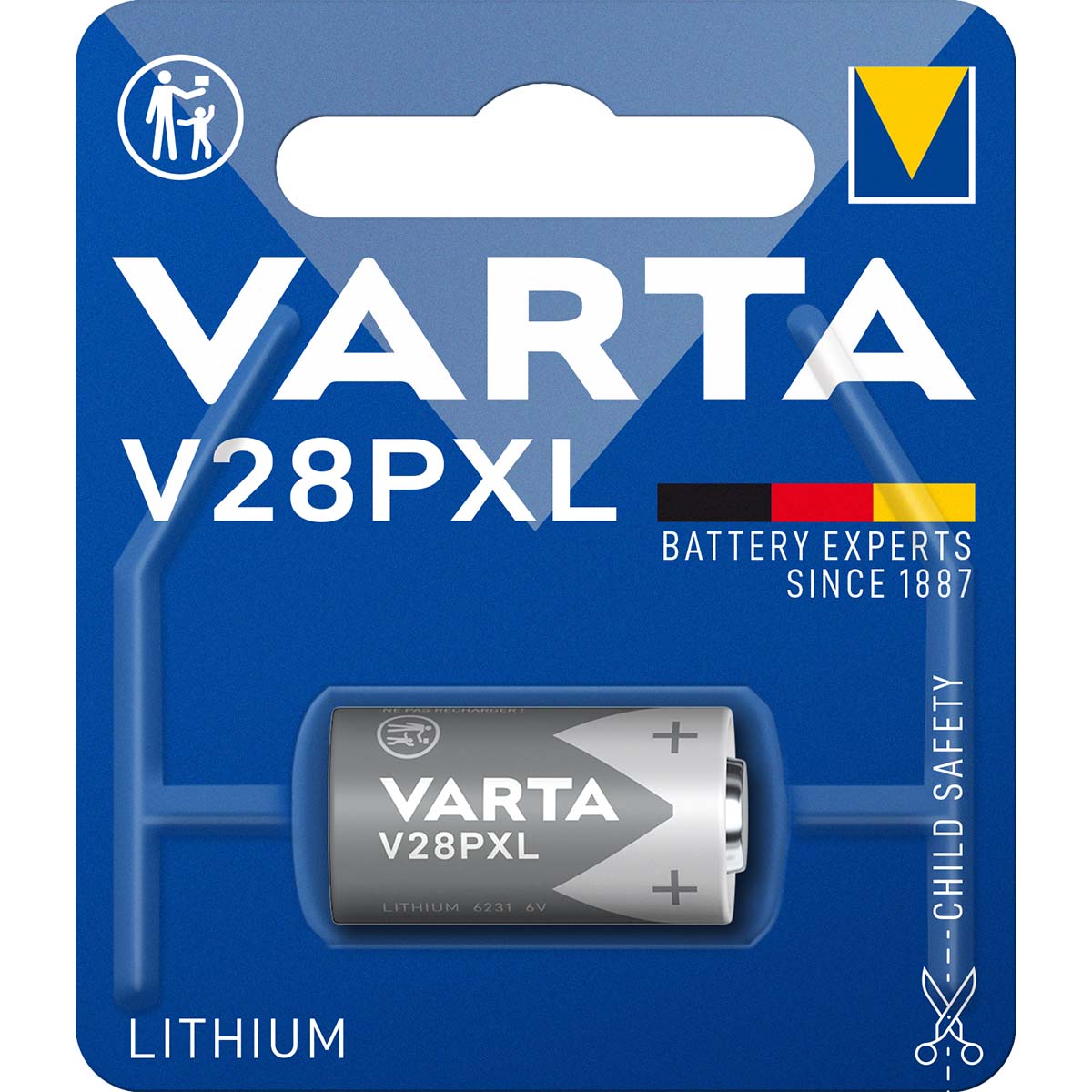 Lithium-Batterie 4SR44 | 6 V | 170 mAh | 1-Blister