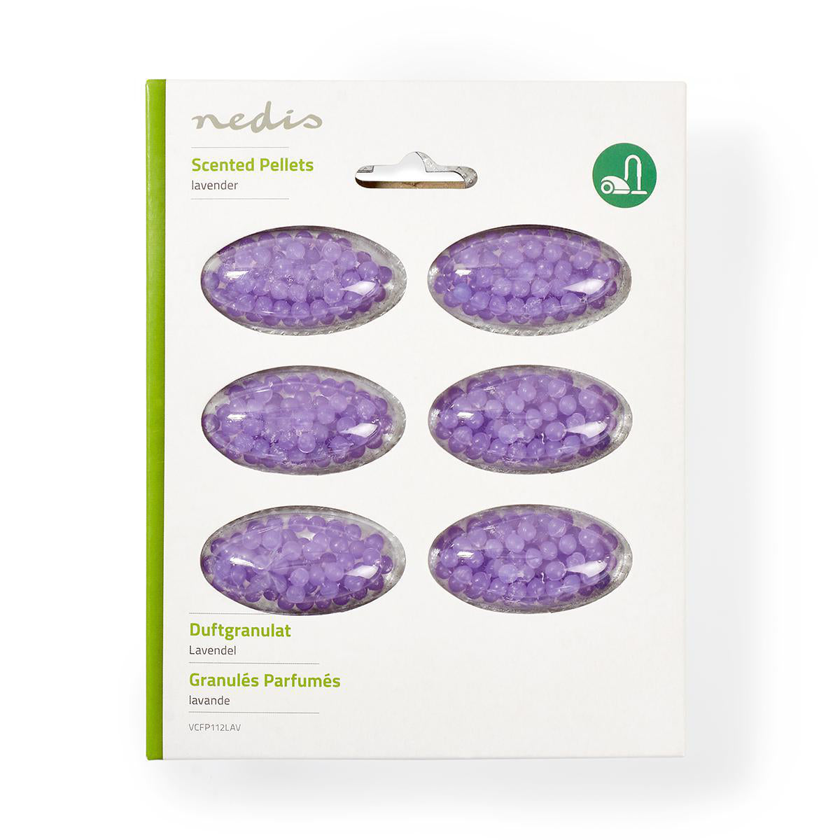 Duftperlen für Staubsauger | Lavendel | 6 Nachfüllungen | Lila