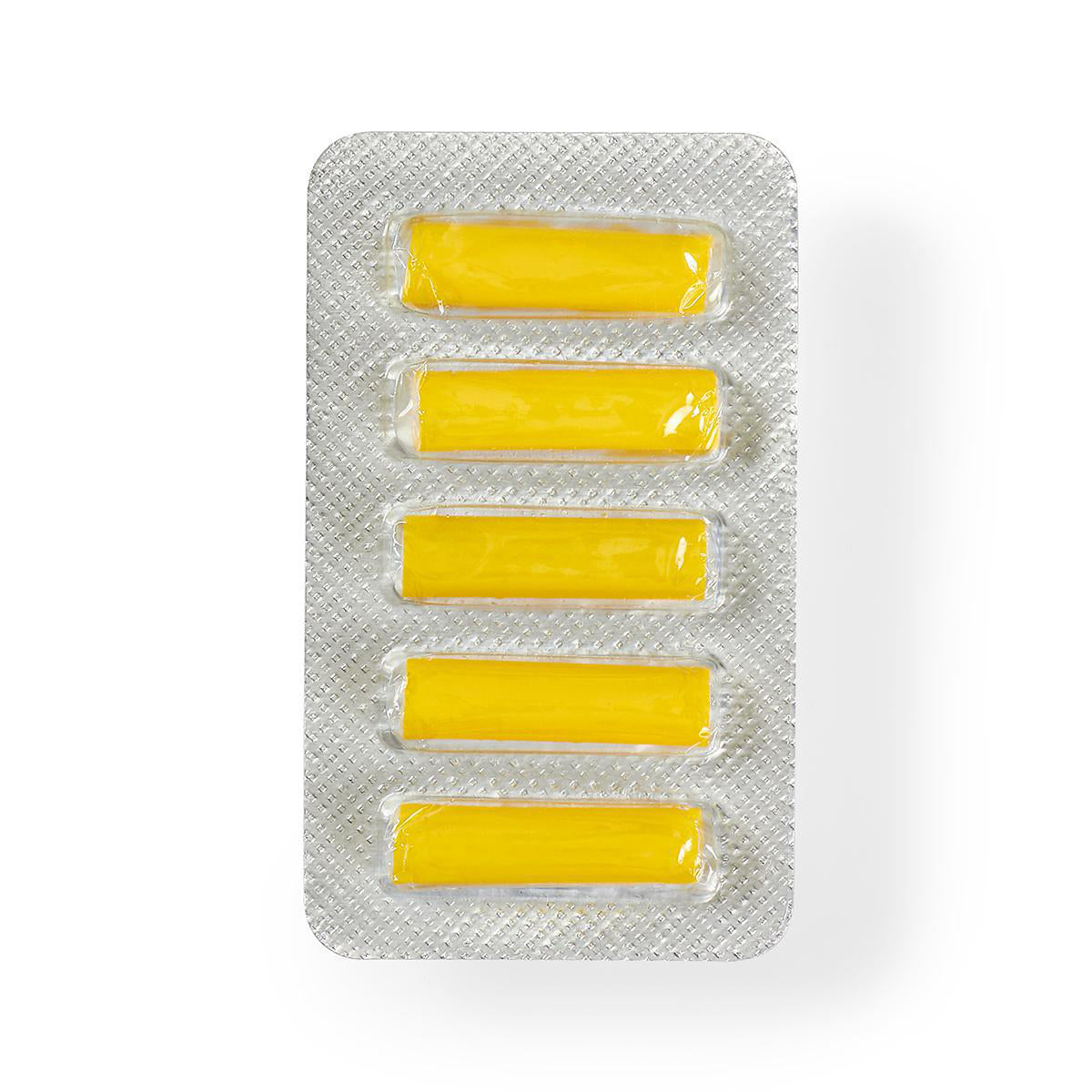 Duftperlen für Staubsauger | Zitrone | 5 Nachfüllungen | Gelb