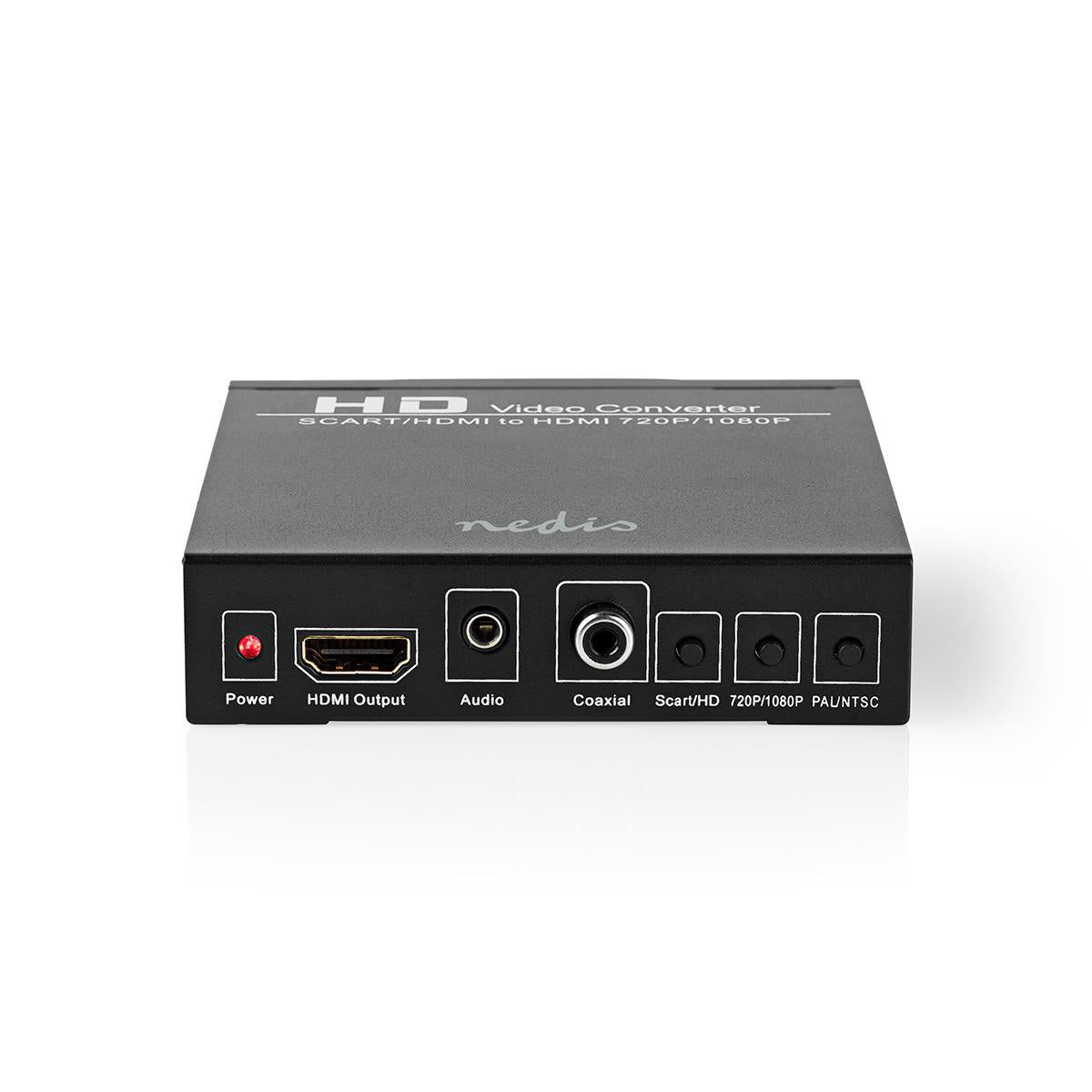 HDMI ™ Converter | SCART Buchse | HDMI™ Ausgang / 1x 3.5 mm Audio Out / 1x Digital Audio | 1-Weg | 1080p | 1.65 Gbps | Aluminium | Anthrazit