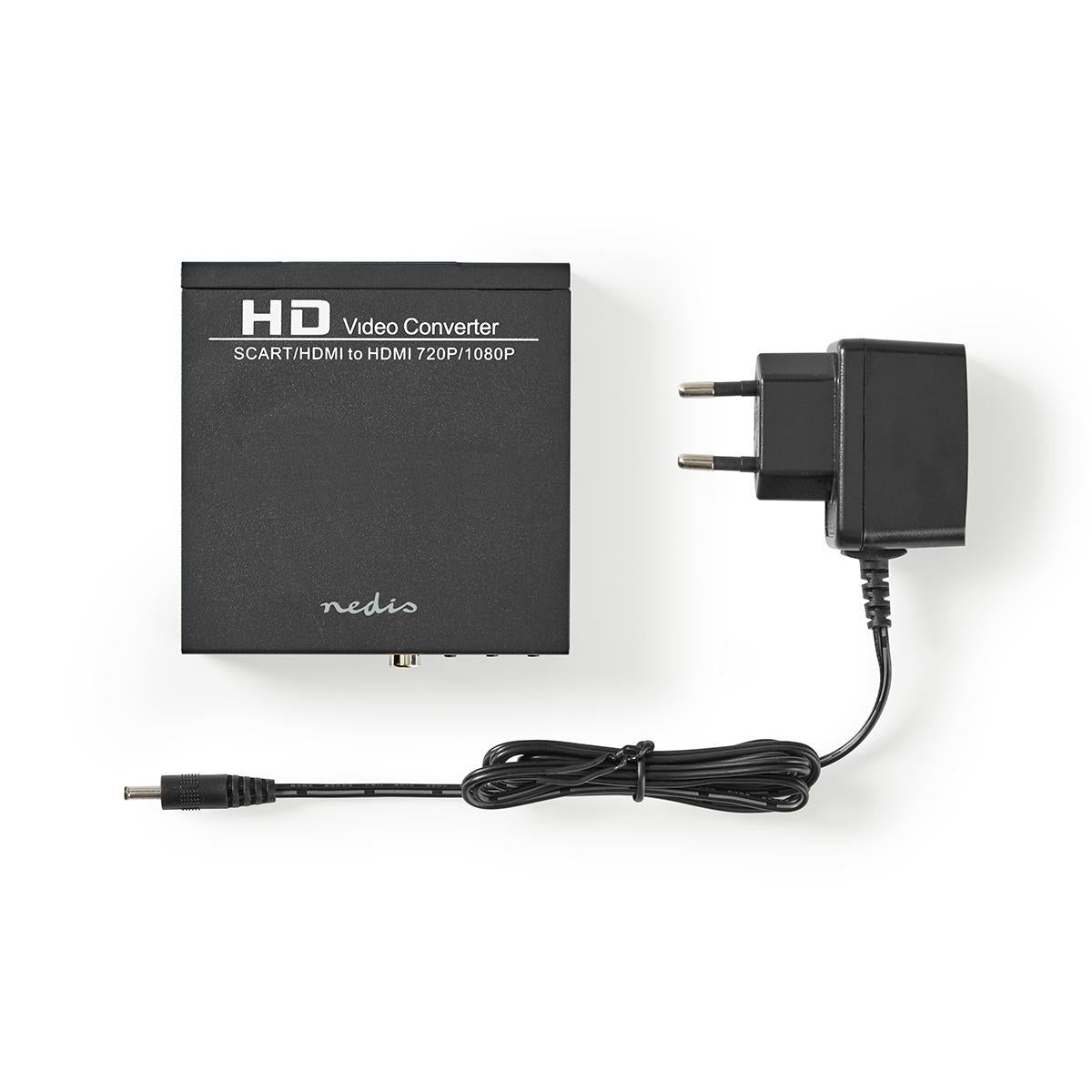 HDMI ™ Converter | SCART Buchse | HDMI™ Ausgang / 1x 3.5 mm Audio Out / 1x Digital Audio | 1-Weg | 1080p | 1.65 Gbps | Aluminium | Anthrazit