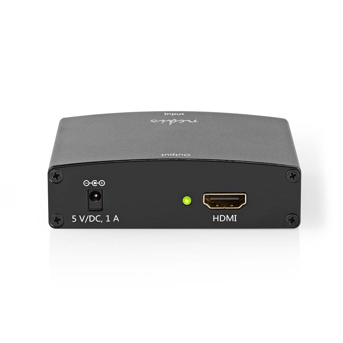 HDMI ™ Converter | VGA Female / 2x Cinch Buchse | HDMI™ Ausgang | 1-Weg | 1080p | 1.65 Gbps | Aluminium | Anthrazit