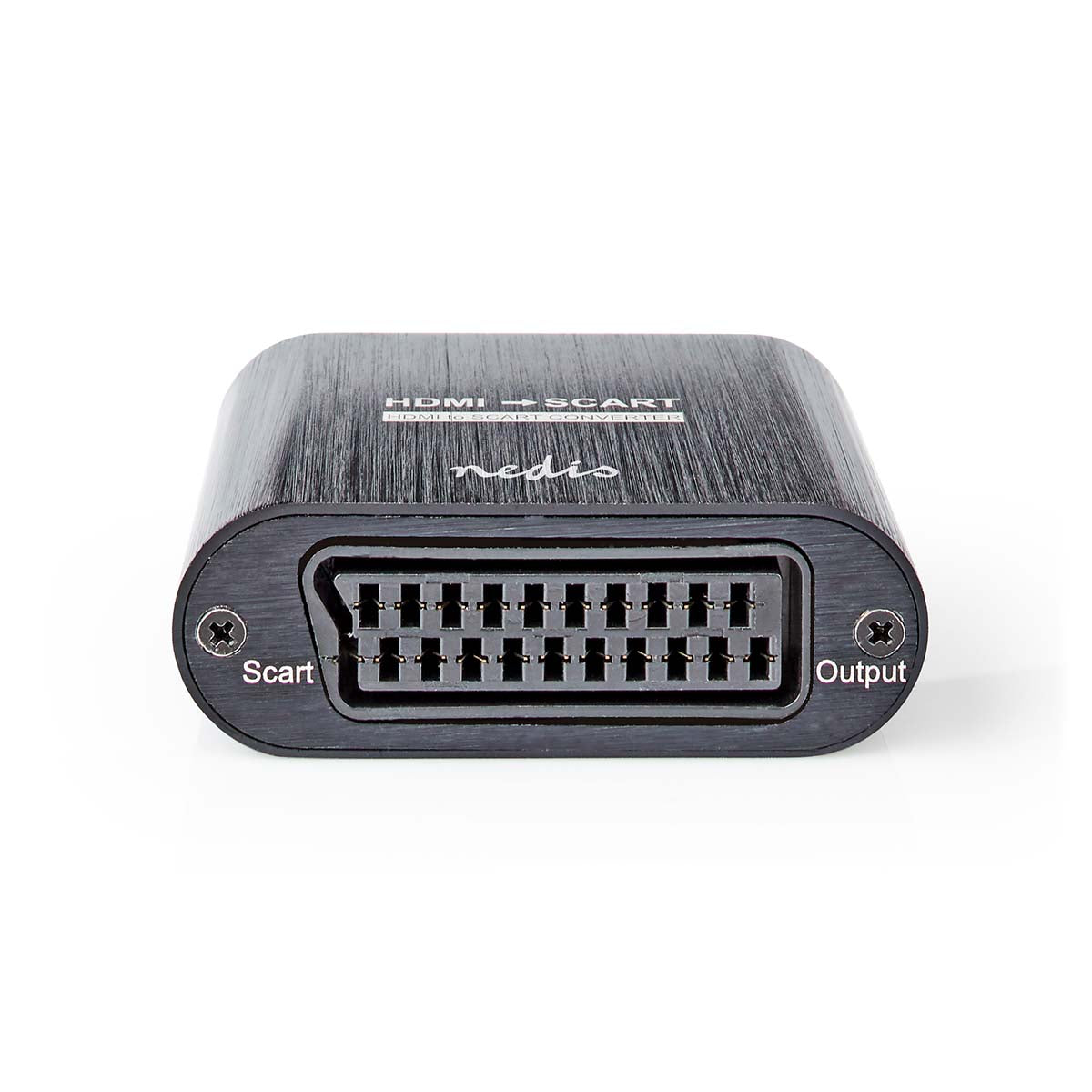 HDMI ™ Converter | HDMI™ Eingang | SCART Buchse | 1-Weg | 480i | 18 Gbps | Metall | Anthrazit