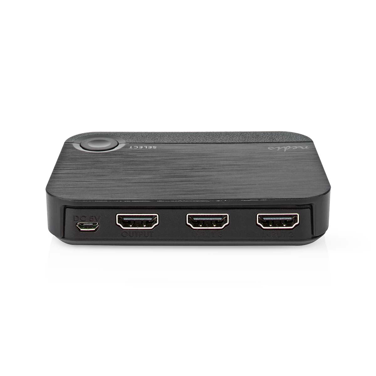 HDMI ™ Converter | 1x USB-C™ / 2x HDMI™ Eingang | 1x HDMI™ Ausgang | 1-Weg | 4K@60Hz | 18 Gbps | ABS | Anthrazit