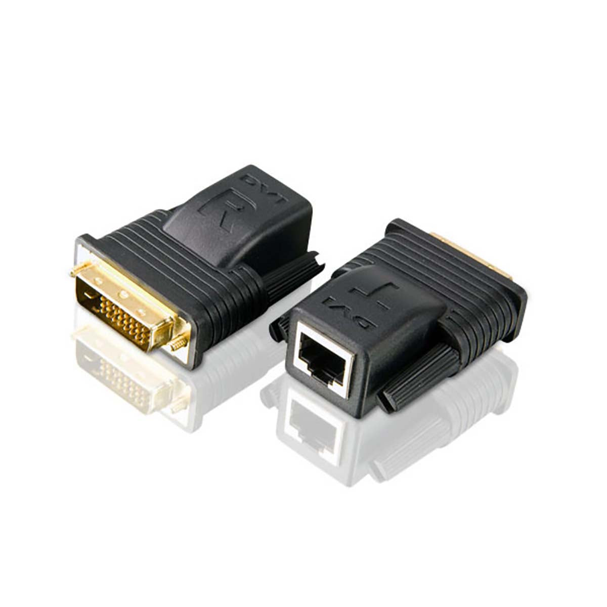 Mini-Cat-5-DVI-Extender (1080p bei 15m/1080i bei 20m)